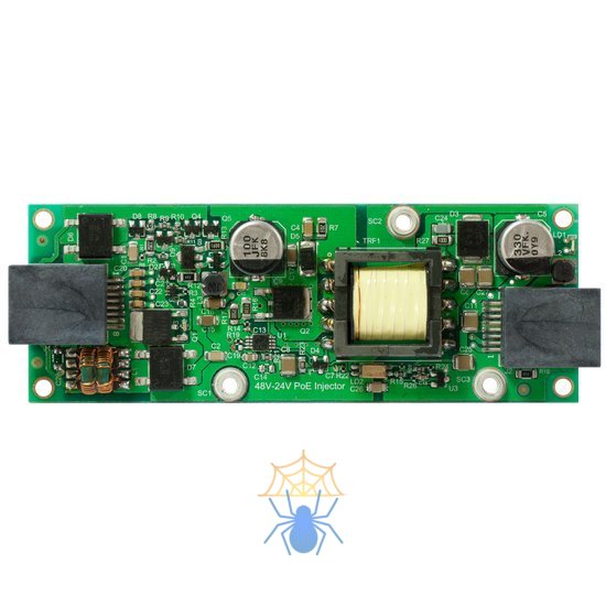 Преобразователь PoE MikroTik 48V Gigabit PoE converter RBGPOE-CON-HP фото 2