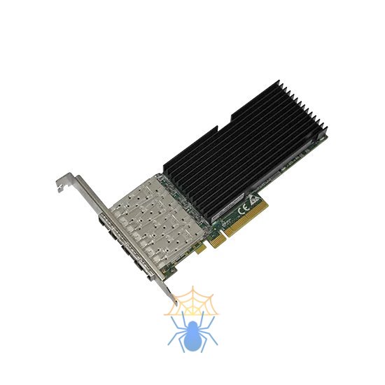 Сетевой адаптер PCIE 10GBE SFP+ 4PORT PE310G4SPI9L-XR SILICOM  фото