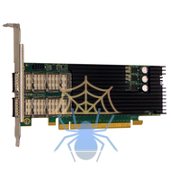 Сетевая карта 2 порта 10G/25G/40G/100GBaseX Content Director (QSFP28, Intel FM10420), Silicom PE3100G2DQiRL-QX4 фото 3