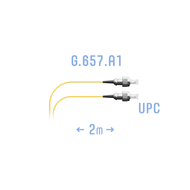 Шнур монтажный оптический FC/UPC SM G.657.A1 3 метра SNR SNR-PC-FC/UPC-A-3m (0, 9)