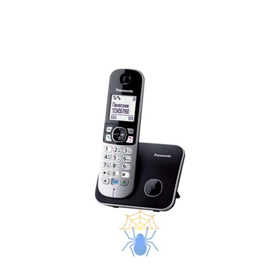 Радиотелефон Dect Panasonic KX-TG6811RUM серый металлик фото
