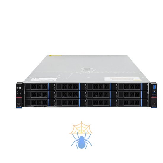 Сервер SNR-SR2212RS, 1x4208, 2x32GB DDR4, 12x18TB SAS HDD 3.5", 9361-8i 2GB, BBU, 4x10GBase-X LAN, 1GBase-T IPMI, 2x1200W, Rails фото 2