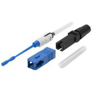 Разъем оптический "Splice-On Connector" SC/UPC для кабеля 2, 0 х 3.0 FiberFox SC-G657A1-UPC-30