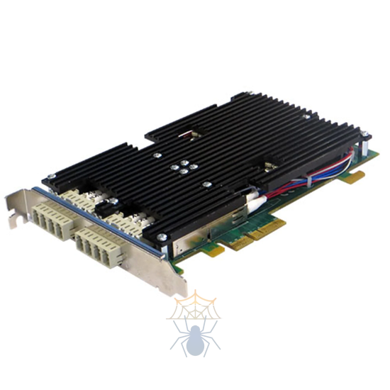 Сетевая карта 4 порта 1000Base-LX Bypass (LC, Intel 82580), Silicom PE2G4BPFi80-LX-SD-R фото