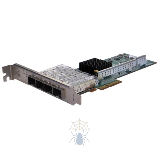 Сетевая карта 4 порта 1000Base-SX (SFP, Intel i350AM4), Silicom PE2G4SFPi35L-SX фото