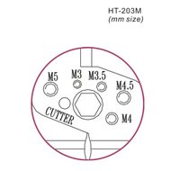 Инструмент для зачистки и обрезки кабелей Netko HT-203M (51987)