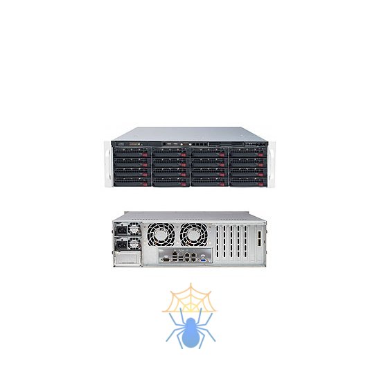 Серверная платформа  3U SuperMicro SSG-6038R-E1CR16N фото