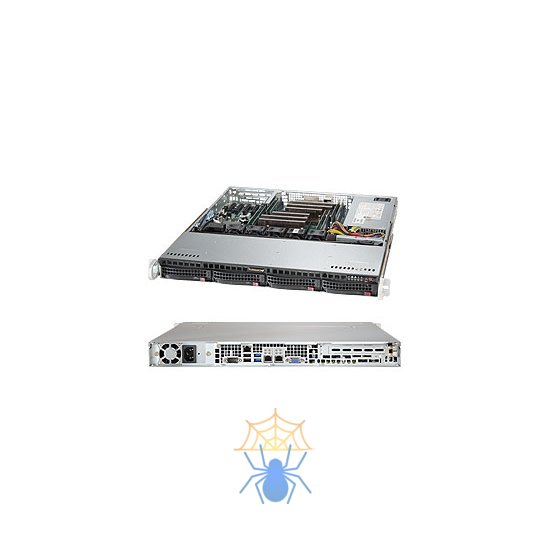 Серверная платформа SYS SuperMicro SYS-6018R-MT фото