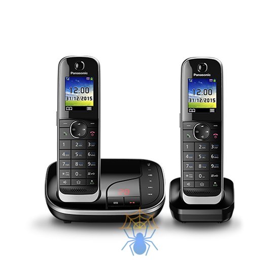 IP-телефон Dect Panasonic KX-TGJ322RUB черный фото