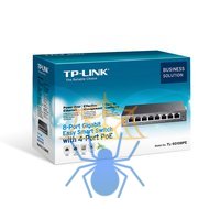 Коммутатор TP-Link  TL-SG108PE