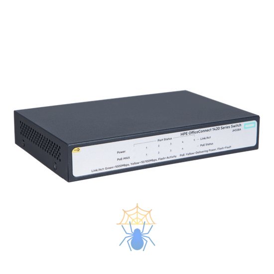 Коммутатор HP 1420 5G PoE+ (32 Вт) OfficeConnect 1420 JH328A