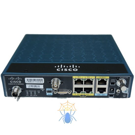 Маршрутизатор Cisco 819 C819G-4G-GA-K9