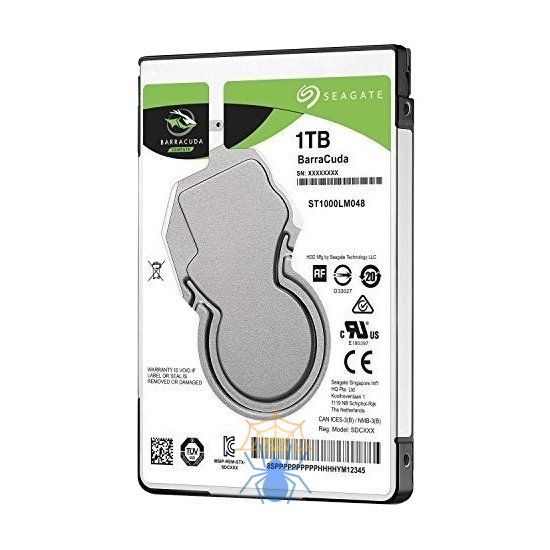 Жесткий диск Seagate HDD SATA 5.4k 2.5 1 Тб ST1000LM048 фото