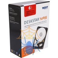 Жесткий диск HGST HDD SATA 7.2k 6 Тб 3.5 0S04007 фото