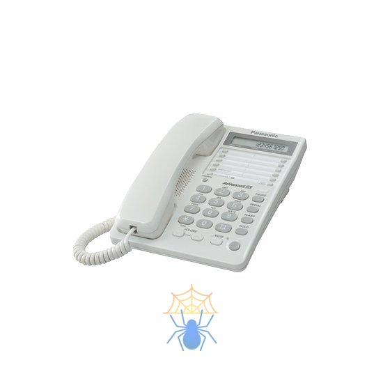 Телефон проводной Panasonic KX-TS2362RUW белый фото