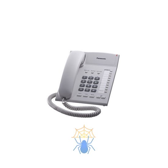 Телефон проводной Panasonic KX-TS2382RUW белый фото