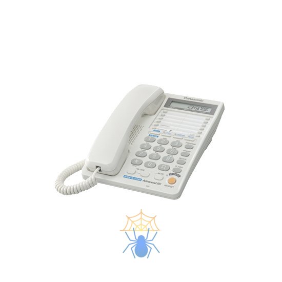 Телефон проводной Panasonic KX-TS2368RUW белый фото