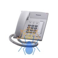 Телефон проводной Panasonic KX-TS2382RUW белый фото
