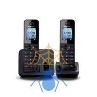 Радиотелефон Dect Panasonic KX-TGH212RUB черный фото