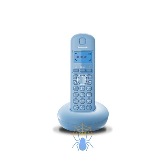 Радиотелефон Dect Panasonic KX-TGB210RUF голубой фото