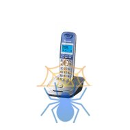 Радиотелефон Dect Panasonic KX-TG2511RUS серебристый-голубой фото