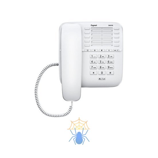 Телефон проводной Gigaset DA510 Белый