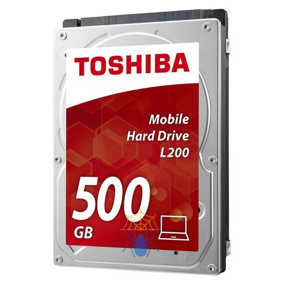 Жесткий диск Toshiba L200 HDD SATA 5.4k 2.5 500 Гб HDWJ105EZSTA фото