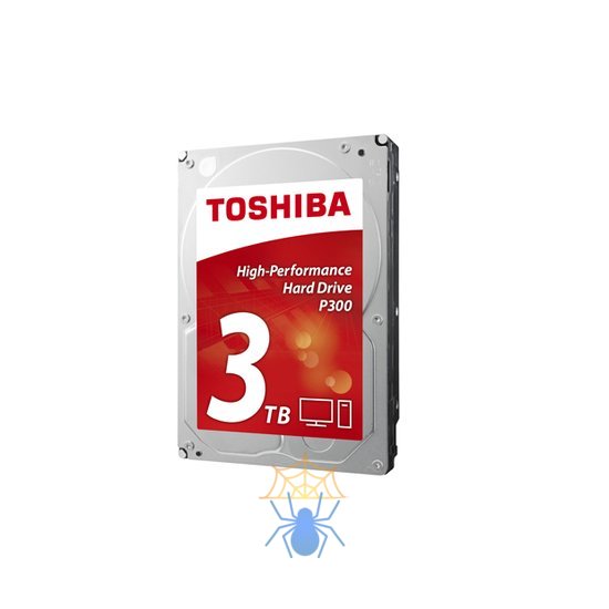 Жесткий диск Toshiba P300 HDD SATA 7.2k 3.5 3 Тб HDWD130UZSVA фото