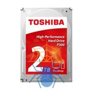 Жесткий диск Toshiba P300 HDD SATA 7.2k 3.5 2 Тб HDWD120EZSTA фото