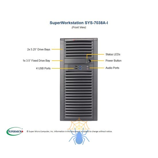 Сервер SuperMicro SYS-7038A-I