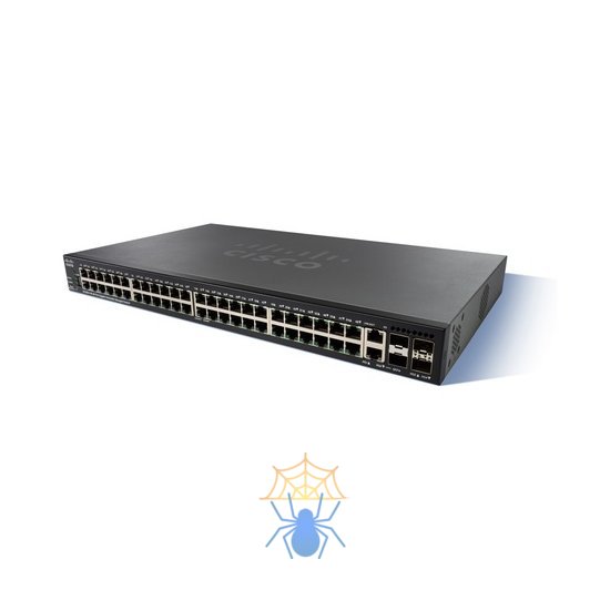 Коммутатор Cisco Small Business SG350X-48-K9-EU