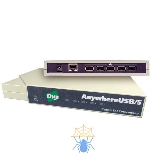Концентратор USB over IP Digi AnywhereUSB-5 AW-USB-5M фото