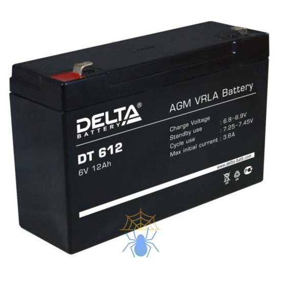 Аккумулятор Delta Battery DT 612 фото