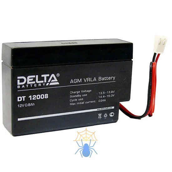 Аккумулятор Delta Battery DT 12008 (T13) фото