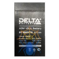Аккумулятор Delta Battery DT 6023 (75) фото