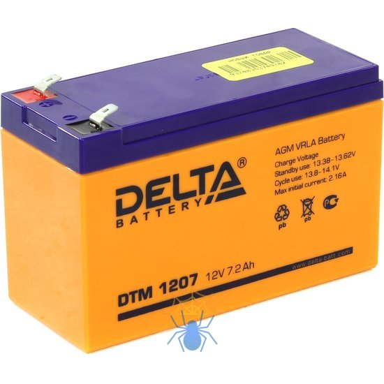 Аккумулятор Delta Battery DTM 1207 фото