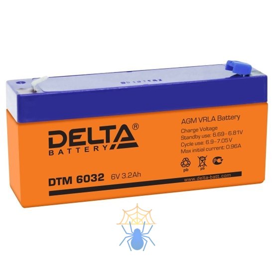 Аккумулятор Delta Battery Delta DTM 6032 фото