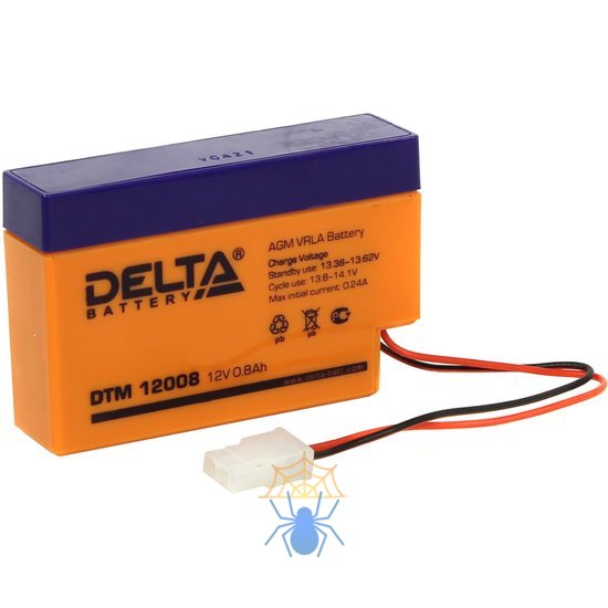 Аккумулятор Delta Battery Delta DTM 12008 фото