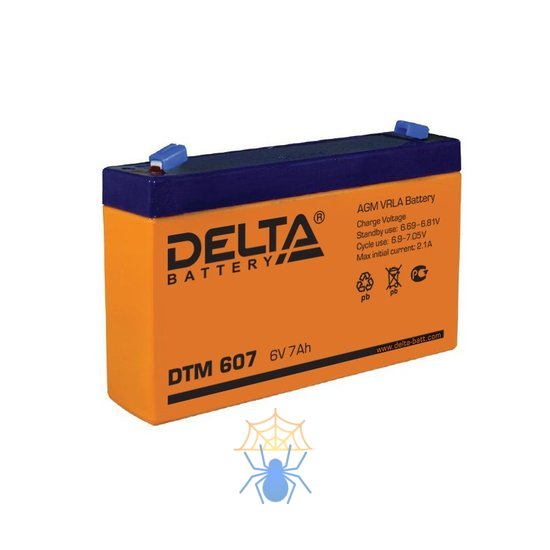Аккумулятор Delta Battery Delta DTM 607 фото