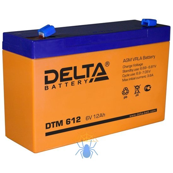 Аккумулятор Delta Battery Delta DTM 612 фото