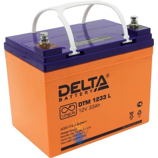 Аккумулятор Delta Battery DTM 1233 L фото