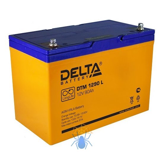 Аккумулятор Delta Battery DTM 1290 L фото
