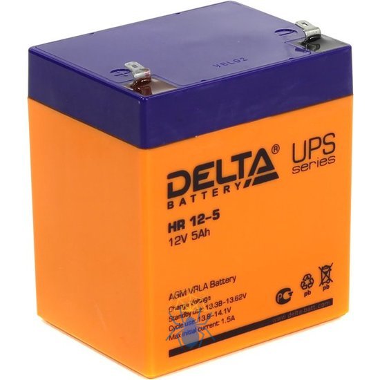 Аккумулятор Delta Battery HR 12-5 фото