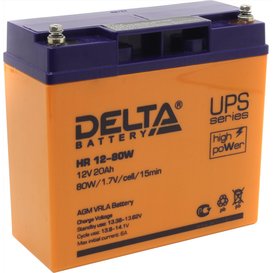 Аккумулятор Delta Battery HR 12-80 W 4614010630007