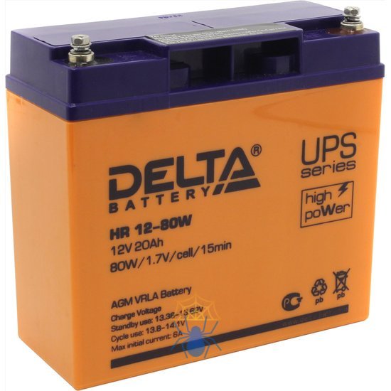 Аккумулятор Delta Battery HR 12-80 W фото