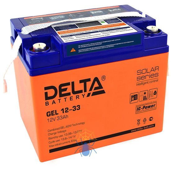 Аккумулятор Delta Battery GEL 12-33 фото