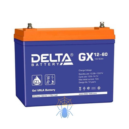 Аккумулятор Delta Battery GX 12-60 фото