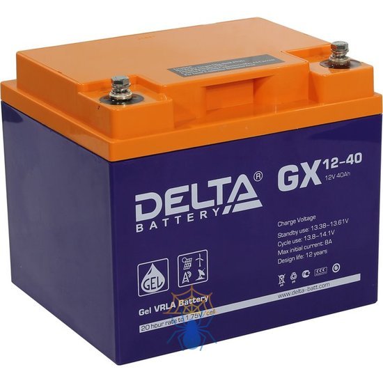 Аккумулятор Delta Battery GX 12-40 фото