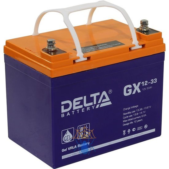 Аккумулятор Delta Battery GX 12-33 фото