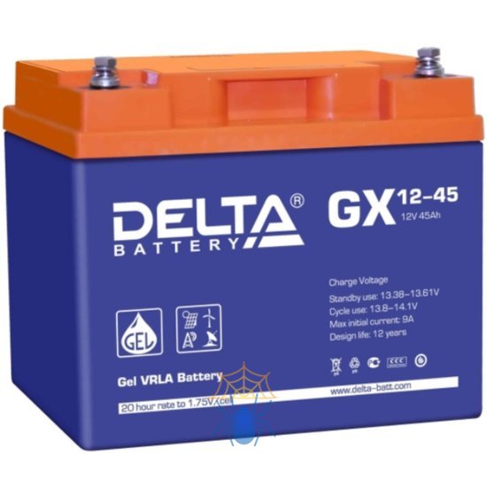 Аккумулятор Delta Battery GX 12-45 фото